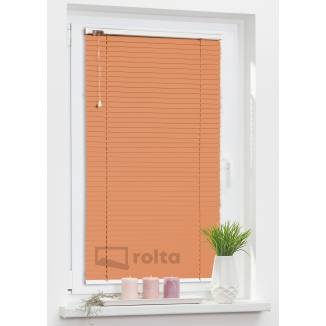 Горизонтальні жалюзі алюмінієві 2100 персиковий