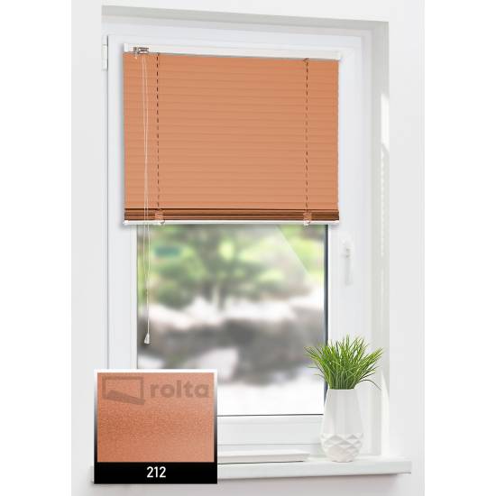 Горизонтальні жалюзі алюмінієві 212 мідний