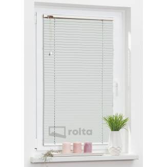 Горизонтальні жалюзі алюмінієві 4417 срібні (гладкі)