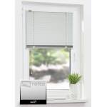 Горизонтальні жалюзі алюмінієві 4417 срібні (гладкі)