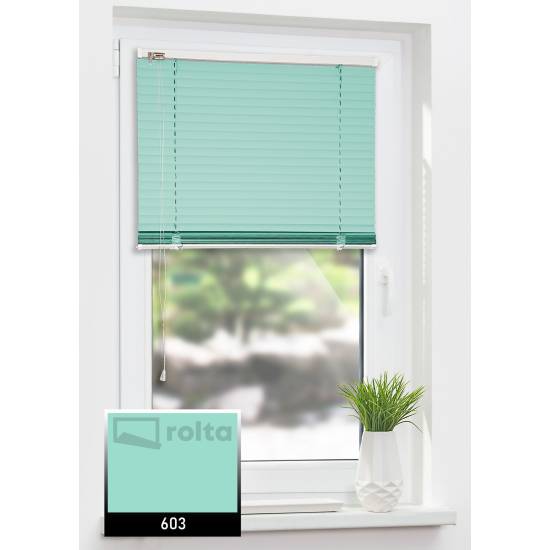 Горизонтальні жалюзі алюмінієві 603 м'ятний