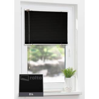 Горизонтальні жалюзі алюмінієві 814 чорний