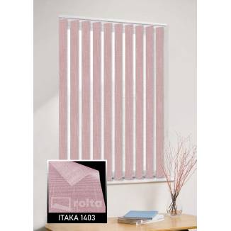 Вертикальні жалюзі  Ітака 1403 рожевий