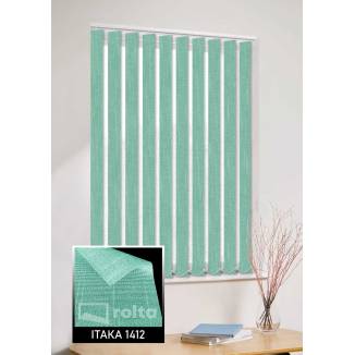 Вертикальні жалюзі  Ітака 1412 зелений