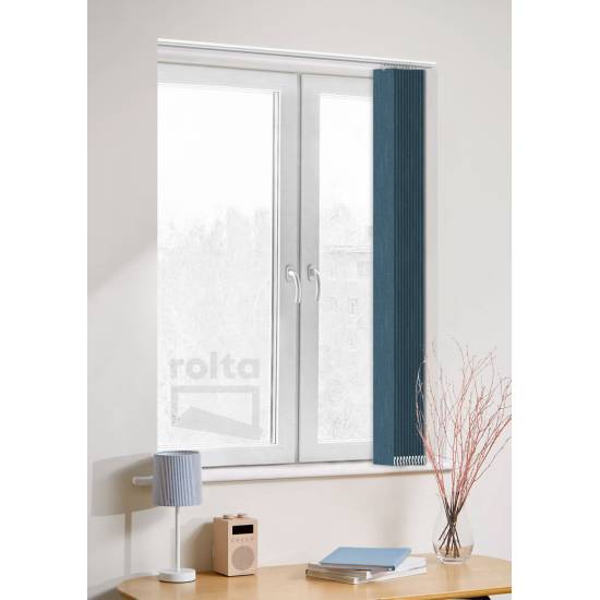 Вертикальні жалюзі Ітака 1413 темно-синій Вертикальні жалюзі Ітака 1413 темно-синій