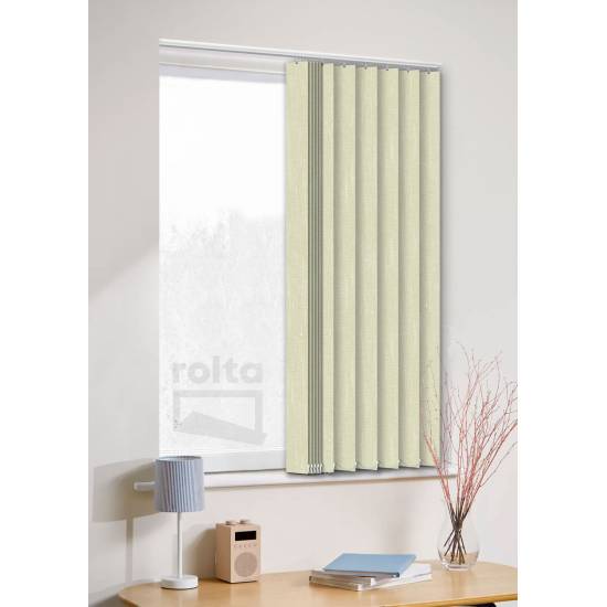 Вертикальні жалюзі  Ітака 1415 світло-бежевий