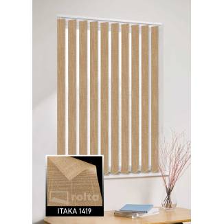 Вертикальні жалюзі  Ітака 1419 охра