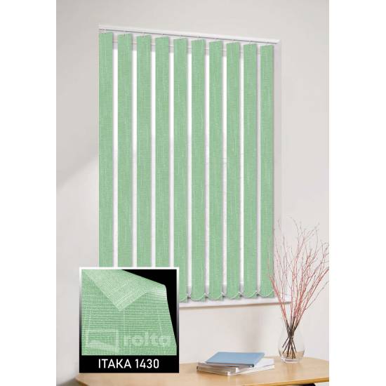 Вертикальні жалюзі Ітака 1430 ментол Вертикальні жалюзі Ітака 1430 ментол