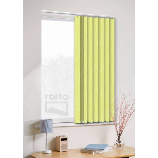 Вертикальні жалюзі  Ітака 1432 лимонний