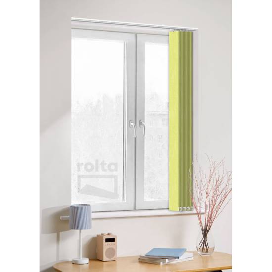 Вертикальні жалюзі  Ітака 1432 лимонний