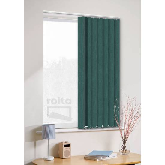 Вертикальні жалюзі  Ітака 1440 темно-зелений