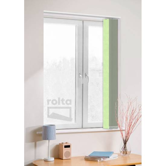 Вертикальні жалюзі Каїр 8408 зелений