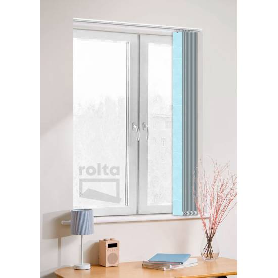 Вертикальні жалюзі Каїр 8418 світло-синій Вертикальні жалюзі Каїр 8418 світло-синій