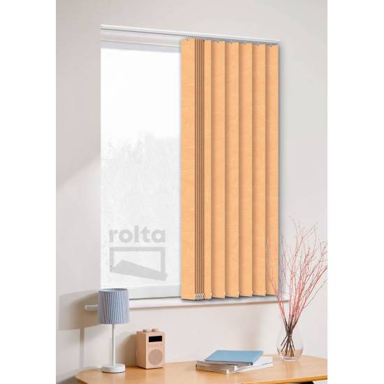 Вертикальні жалюзі Каїр 8448 оранжевий