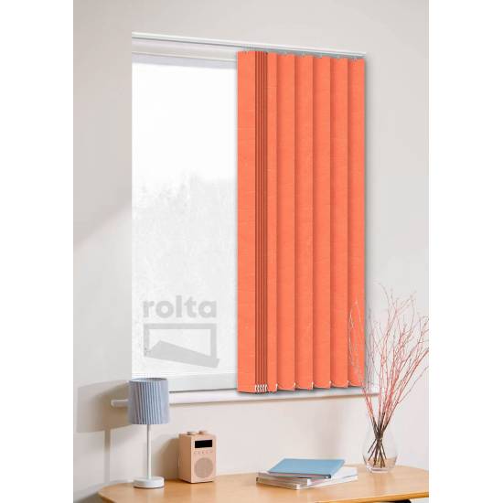 Вертикальні жалюзі Каїр 8654 теракотовий