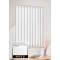 Вертикальні жалюзі Кріпе 01 білий