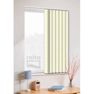 Вертикальні жалюзі Кріпе 03 жовтий