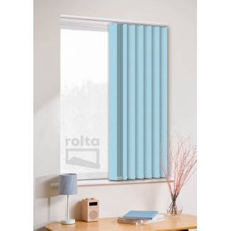 Вертикальні жалюзі Кріпе 09 синій