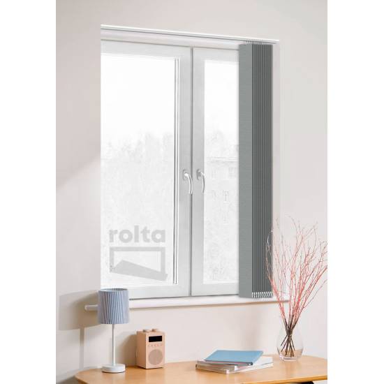 Вертикальні жалюзі Кріпе 11 графіт