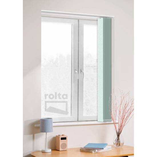 Вертикальні жалюзі Кріпе 21 світло-зелений