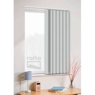 Вертикальні жалюзі Кріпе 27 сірий