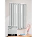 Вертикальні жалюзі Кріпе 27 сірий