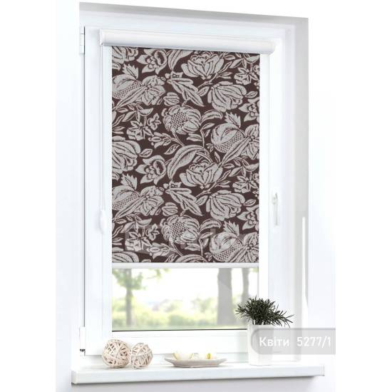 Тканинні ролети Квіти 5277/1 Тканинні ролети Квіти 5277/1