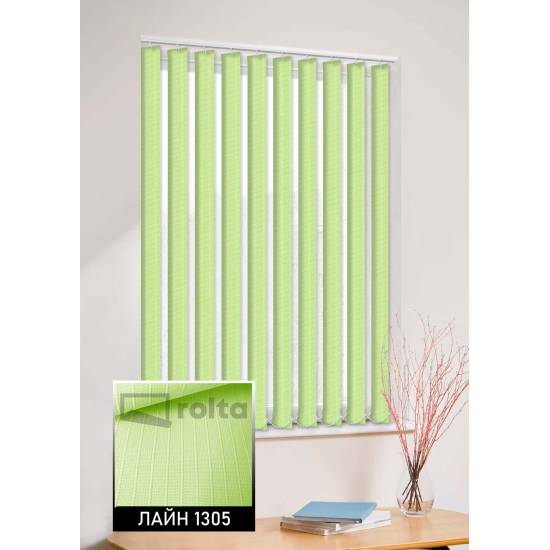 Вертикальні жалюзі Лайн 1305 лимонний