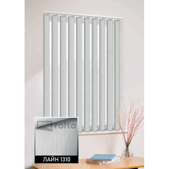 Вертикальні жалюзі Лайн 1310 сірий