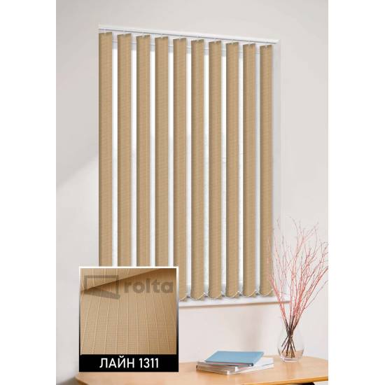 Вертикальні жалюзі Лайн 1311 какао Вертикальні жалюзі Лайн 1311 какао