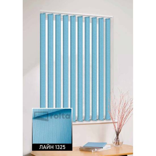 Вертикальні жалюзі Лайн 1325 синій