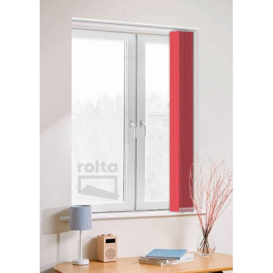 Вертикальні жалюзі Лайн 1329 червоний