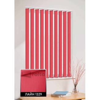 Вертикальні жалюзі Лайн 1329 червоний