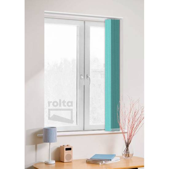 Вертикальні жалюзі Лайн 1361 бірюзовий