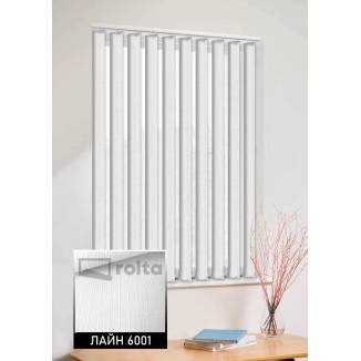 Вертикальні жалюзі Лайн 6001 білий