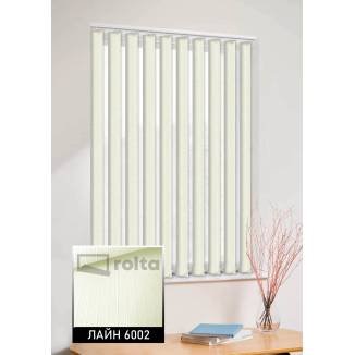 Вертикальні жалюзі Лайн 6002 світложовтий