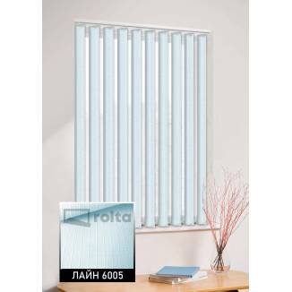 Вертикальні жалюзі Лайн 6005 світло-блакитний