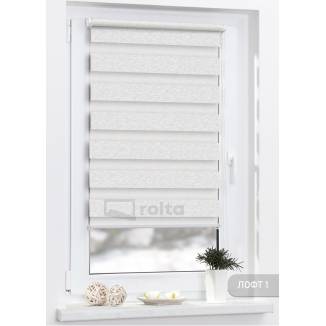 Ролети день-ніч ЛОФТ 1 білий