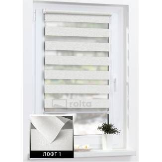 Ролети день-ніч ЛОФТ 1 білий