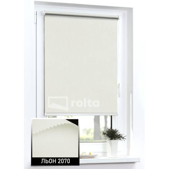 Тканинні ролети Льон 2070 світлий беж Тканинні ролети Льон 2070 світлий беж