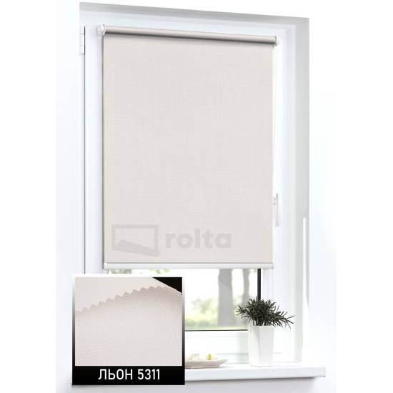 Тканинні ролети Льон 5311 пудра Тканинні ролети Льон 5311 пудра
