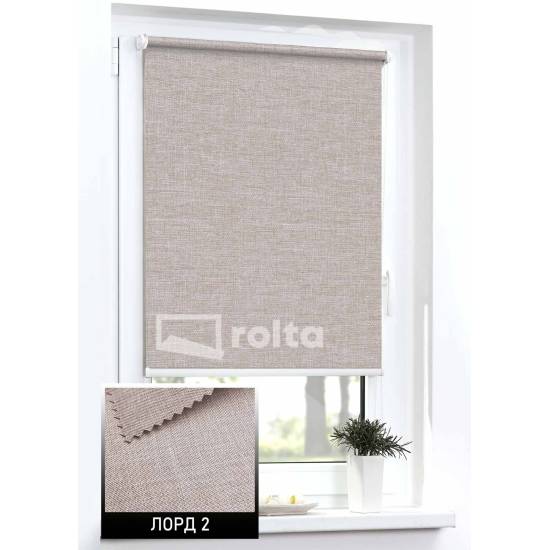 Тканинні ролети блекаут ЛОРД BO 2 коричневий