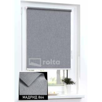 Тканинні ролети Мадрид 864 темний сірий