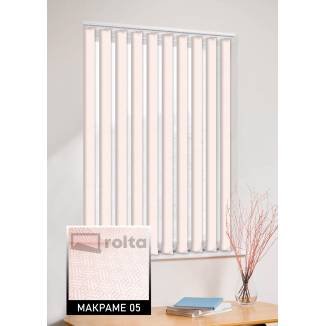 Вертикальні жалюзі  Макраме 105 рожевий