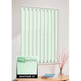 Вертикальні жалюзі  Макраме 107 зелений