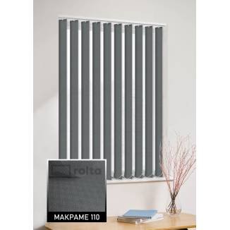 Вертикальні жалюзі  Макраме 110 антрацит