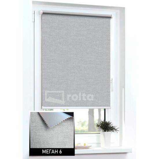 Тканинні ролети блекаут Меган BO 6 світло сірий Тканинні ролети блекаут Меган BO 6 світло сірий