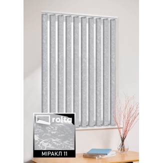 Вертикальні жалюзі Міракл 11 сірий