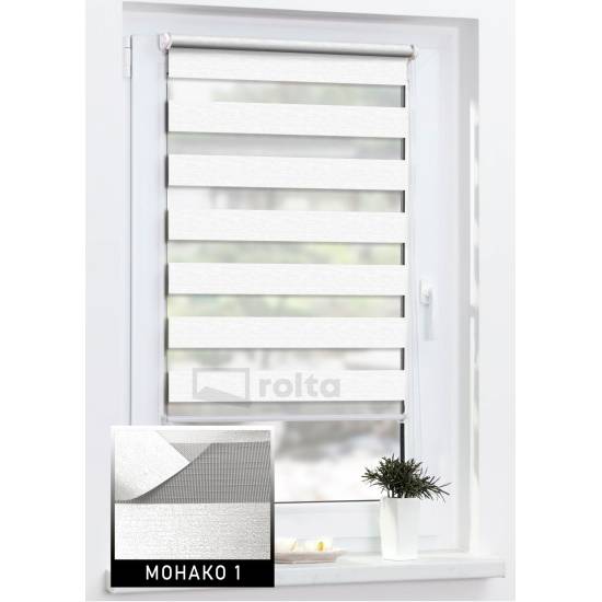 Ролети день-ніч МОНАКО 1 білий