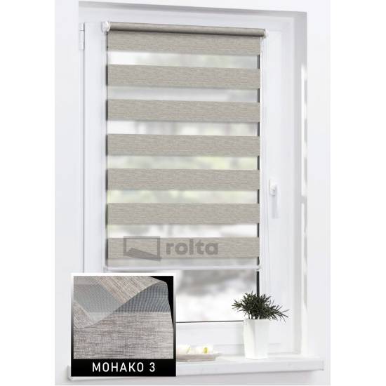 Ролети день-ніч МОНАКО 3 сірий